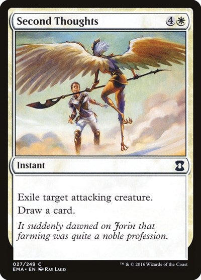 Second Thoughts [Eternal Masters] | Exor Games Dartmouth