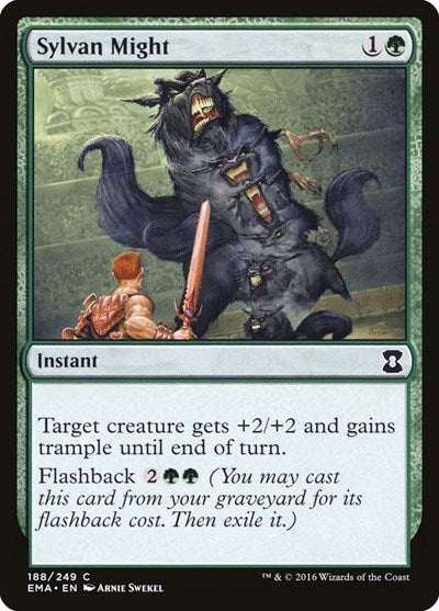 Sylvan Might [Eternal Masters] | Exor Games Dartmouth