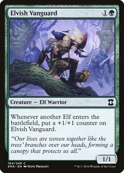 Elvish Vanguard [Eternal Masters] | Exor Games Dartmouth