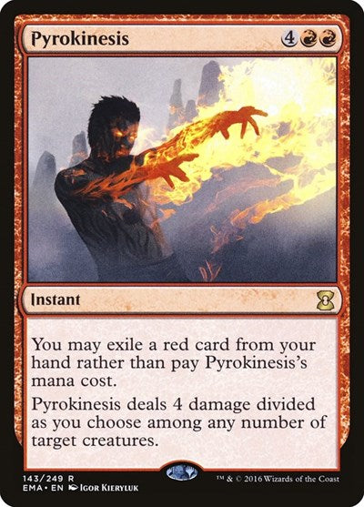 Pyrokinesis [Eternal Masters] | Exor Games Dartmouth