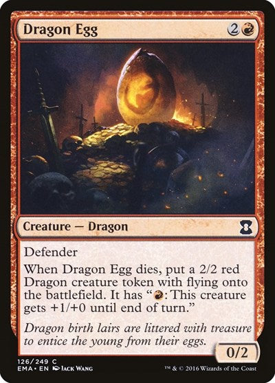 Dragon Egg [Eternal Masters] | Exor Games Dartmouth