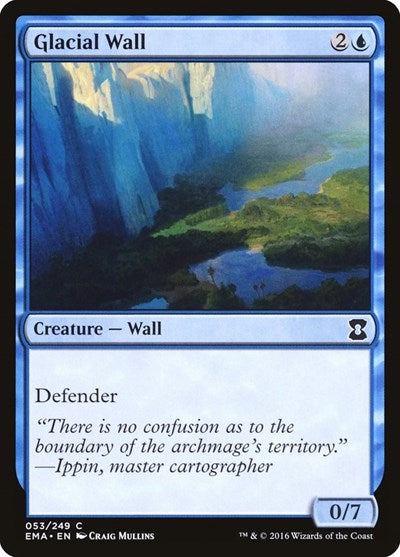 Glacial Wall [Eternal Masters] | Exor Games Dartmouth