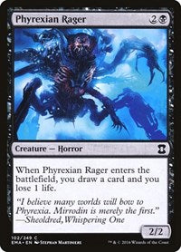 Phyrexian Rager [Eternal Masters] | Exor Games Dartmouth