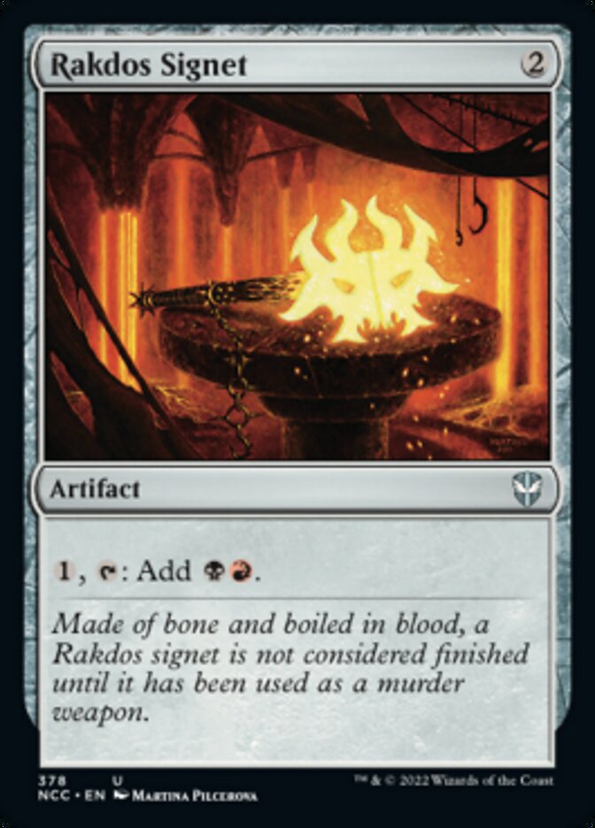 Rakdos Signet [Streets of New Capenna Commander] | Exor Games Dartmouth