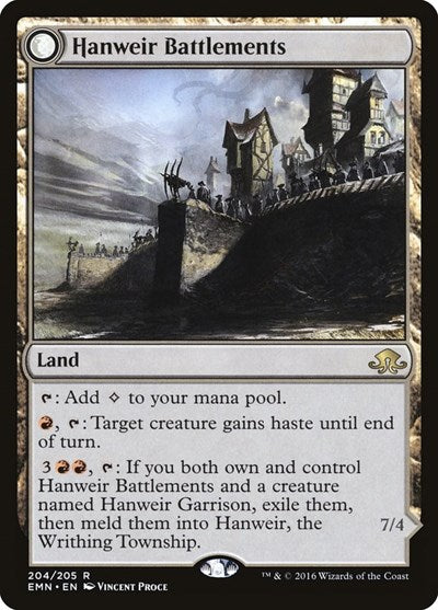 Hanweir Battlements [Eldritch Moon] | Exor Games Dartmouth