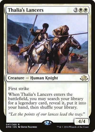Thalia's Lancers [Eldritch Moon] | Exor Games Dartmouth