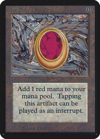 Mox Ruby [Limited Edition Alpha] | Exor Games Dartmouth