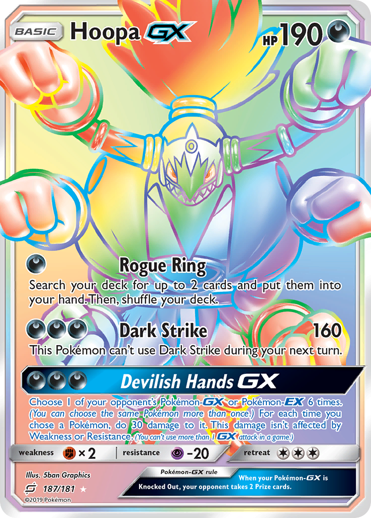 Hoopa GX (187/181) [Sun & Moon: Team Up] | Exor Games Dartmouth