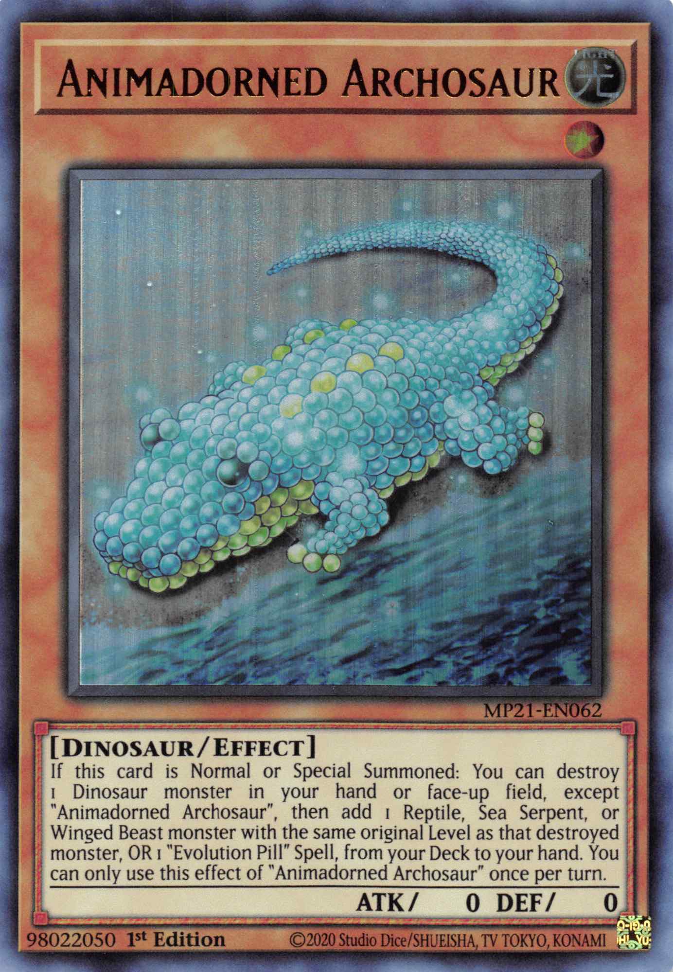 Animadorned Archosaur [MP21-EN062] Ultra Rare | Exor Games Dartmouth