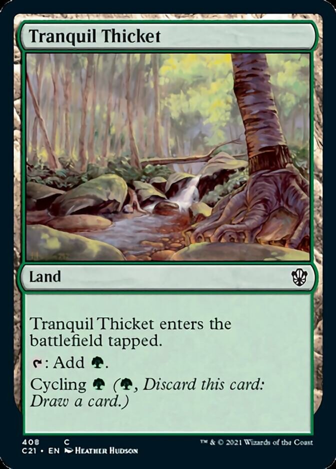 Tranquil Thicket [Commander 2021] | Exor Games Dartmouth