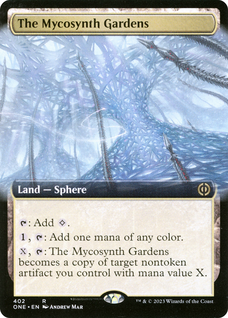 The Mycosynth Gardens (Extended Art) [Phyrexia: All Will Be One] | Exor Games Dartmouth