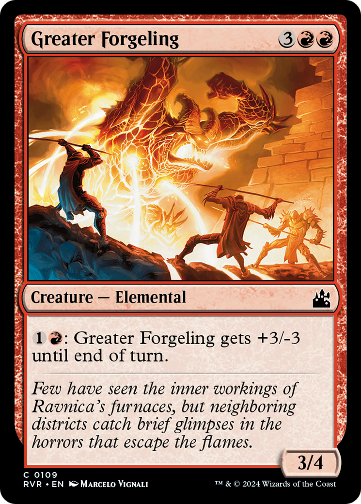 Greater Forgeling [Ravnica Remastered] | Exor Games Dartmouth