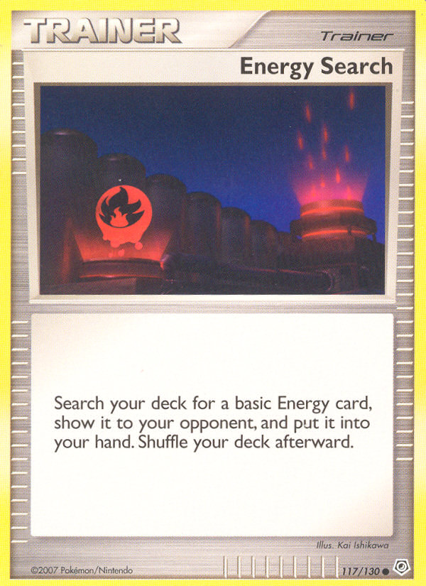 Energy Search (117/130) [Diamond & Pearl: Base Set] | Exor Games Dartmouth