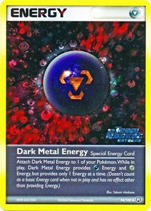 Dark Metal Energy (94/109) (Stamped) [EX: Team Rocket Returns] | Exor Games Dartmouth