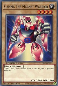 Gamma The Magnet Warrior [SBCB-EN025] Common | Exor Games Dartmouth