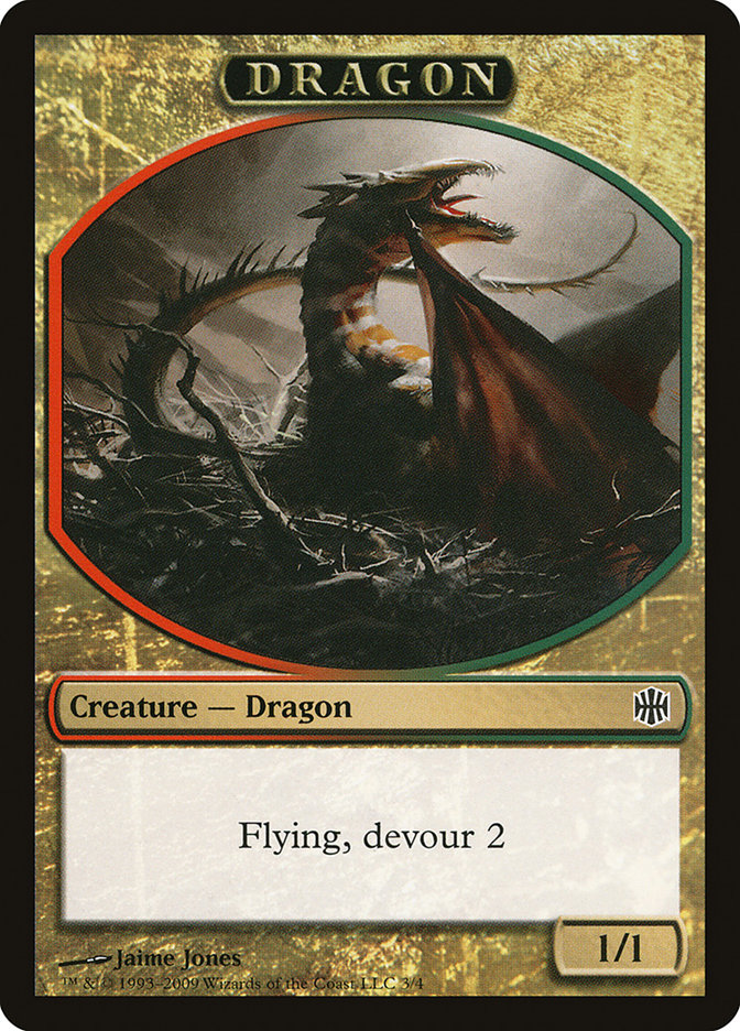 Dragon [Alara Reborn Tokens] | Exor Games Dartmouth