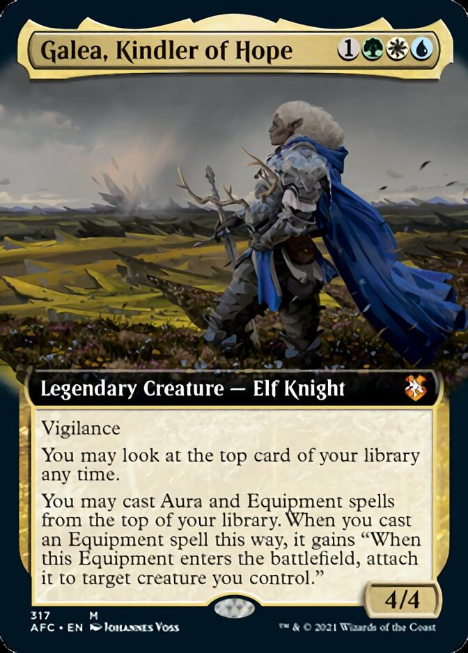 Galea, Kindler of Hope (Extended) [Dungeons & Dragons: Adventures in the Forgotten Realms Commander] | Exor Games Dartmouth
