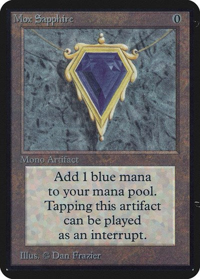 Mox Sapphire [Limited Edition Alpha] | Exor Games Dartmouth