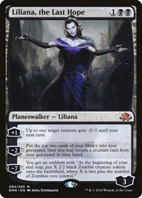 Liliana, the Last Hope [Eldritch Moon] | Exor Games Dartmouth