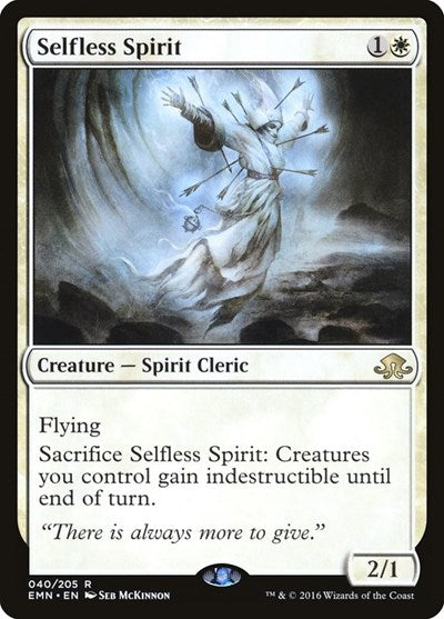 Selfless Spirit [Eldritch Moon] | Exor Games Dartmouth