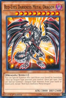 Red-Eyes Darkness Metal Dragon [SR02-EN009] Common | Exor Games Dartmouth