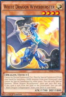 White Dragon Wyverburster [SR02-EN016] Common | Exor Games Dartmouth