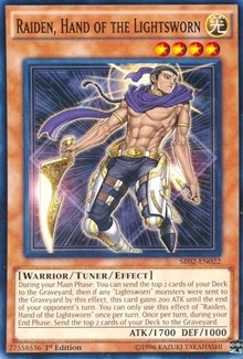 Raiden, Hand of the Lightsworn [SR02-EN022] Common | Exor Games Dartmouth