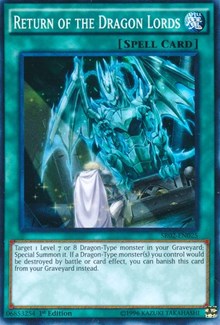 Return of the Dragon Lords [SR02-EN025] Super Rare | Exor Games Dartmouth