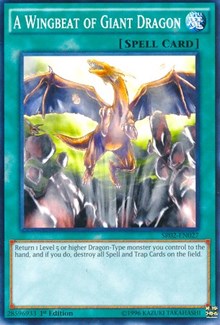 A Wingbeat of Giant Dragon [SR02-EN027] Common | Exor Games Dartmouth