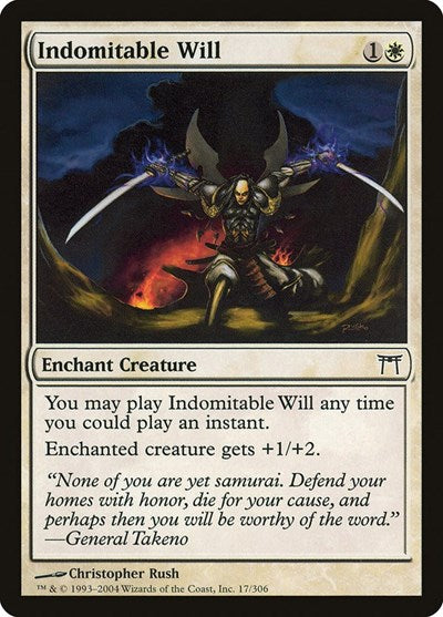 Indomitable Will [Champions of Kamigawa] | Exor Games Dartmouth