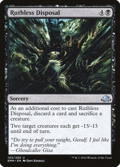 Ruthless Disposal [Eldritch Moon] | Exor Games Dartmouth