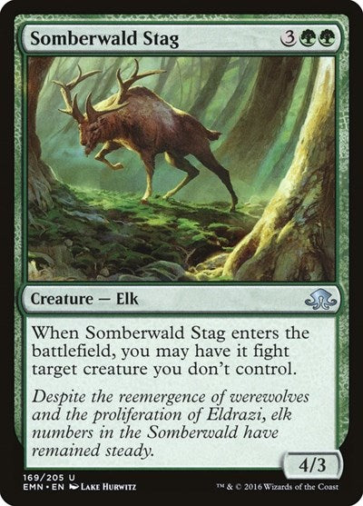 Somberwald Stag [Eldritch Moon] | Exor Games Dartmouth