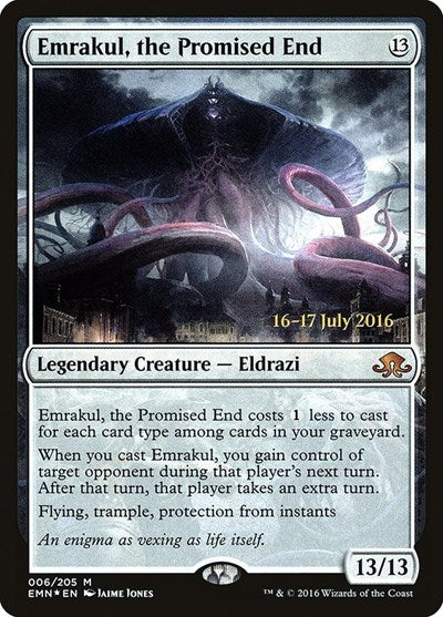 Emrakul, the Promised End [Eldritch Moon Promos] | Exor Games Dartmouth