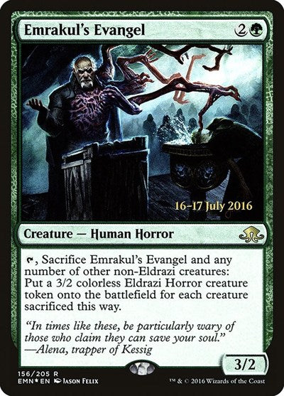 Emrakul's Evangel [Eldritch Moon Promos] | Exor Games Dartmouth