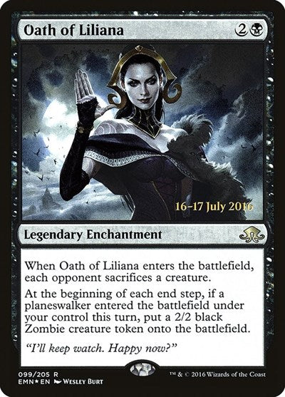 Oath of Liliana [Eldritch Moon Promos] | Exor Games Dartmouth