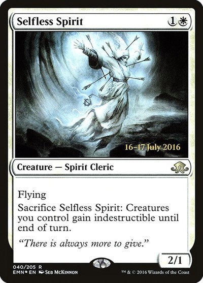 Selfless Spirit [Eldritch Moon Promos] | Exor Games Dartmouth