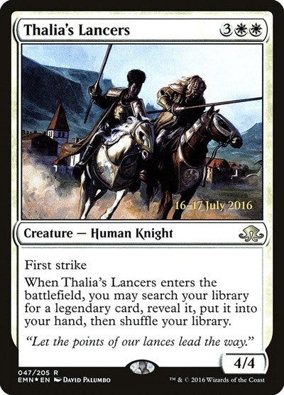 Thalia's Lancers [Eldritch Moon Promos] | Exor Games Dartmouth