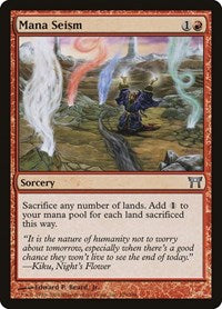 Mana Seism [Champions of Kamigawa] | Exor Games Dartmouth