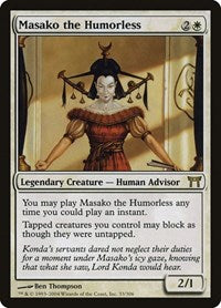 Masako the Humorless [Champions of Kamigawa] | Exor Games Dartmouth