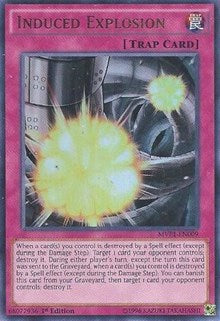 Induced Explosion [MVP1-EN009] Ultra Rare | Exor Games Dartmouth