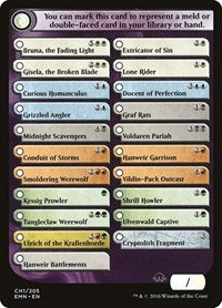 Checklist Card - Eldritch Moon [Eldritch Moon Tokens] | Exor Games Dartmouth