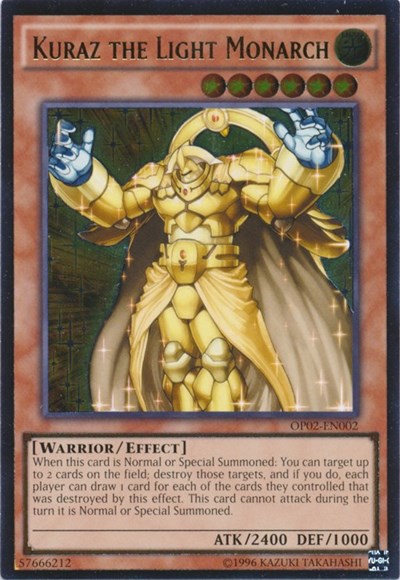 Kuraz the Light Monarch [OP02-EN002] Ultimate Rare | Exor Games Dartmouth