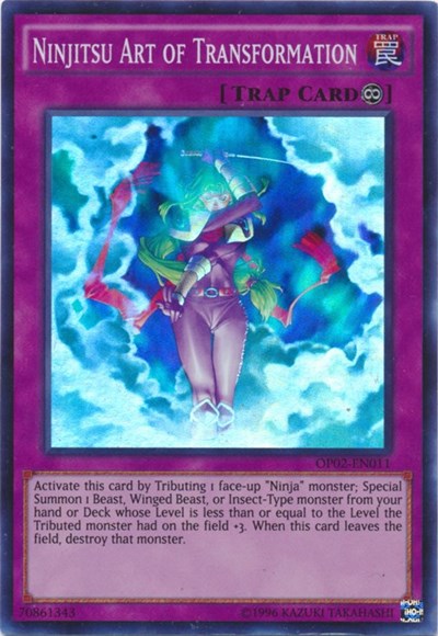 Ninjitsu Art of Transformation [OP02-EN011] Super Rare | Exor Games Dartmouth