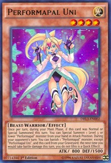 Performapal Uni [DRL3-EN002] Ultra Rare | Exor Games Dartmouth