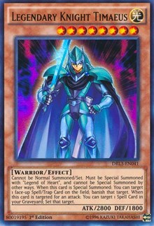 Legendary Knight Timaeus [DRL3-EN041] Ultra Rare | Exor Games Dartmouth