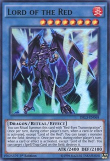Lord of the Red [DRL3-EN068] Ultra Rare | Exor Games Dartmouth
