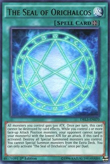 The Seal of Orichalcos [DRL3-EN070] Ultra Rare | Exor Games Dartmouth