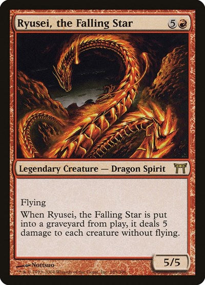 Ryusei, the Falling Star [Champions of Kamigawa] | Exor Games Dartmouth