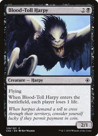 Blood-Toll Harpy [Conspiracy: Take the Crown] | Exor Games Dartmouth