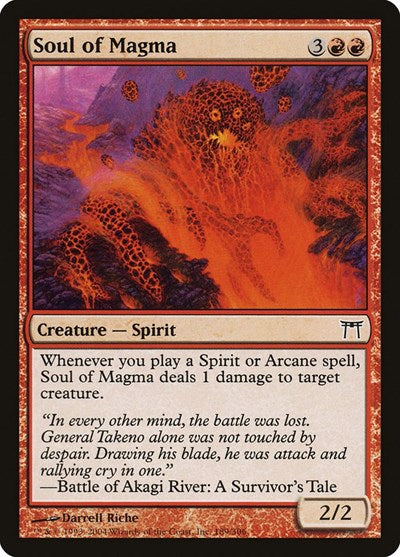 Soul of Magma [Champions of Kamigawa] | Exor Games Dartmouth